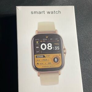 ⌚️⌚️⌚️BOGOHO⌚️⌚️⌚️Smart Watch - Fitness Tracker Gray Silicon Strap